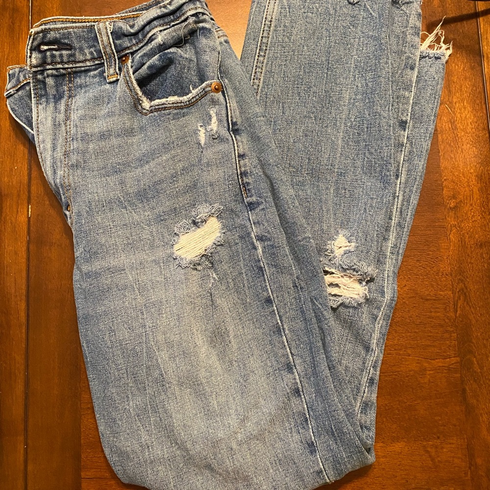 Abercrombie and fitch curve love jeans